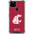 Washington State University Cougars Logo Google Pixel 5 Clear Case